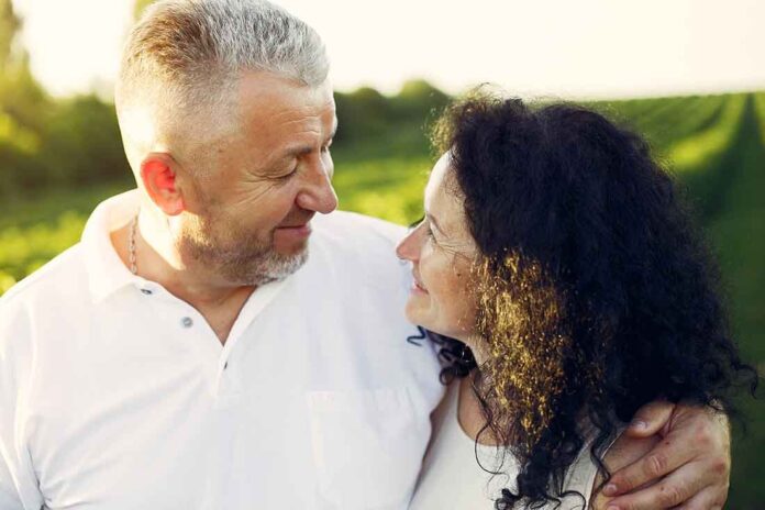 couple amoureux senior